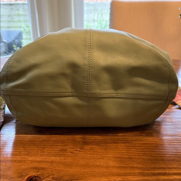 Coach Mint Green Leather Shoulder Bag